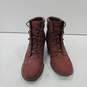 Timberland Red Women's Boots Size 9 image number 1