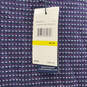 NWT Mens Blue Short Sleeve Collared Button Front Polo Shirt Size Medium image number 5