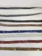 Bundle Lot of 8 Sample SAO Leather Belts with Velcro image number 3