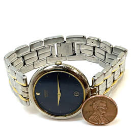 Designer Seiko 7N29-6238 Stainless Steel Black Round Dial Analog Wristwatch alternative image