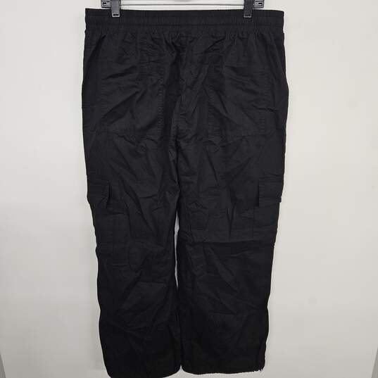 Black Cargo Pants image number 2
