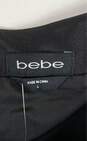 Bebe Women Black Long Sleeve Bodysuit L image number 3