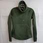 Marmot funnel neck dark green pullover fleece sweatshirt women's XS image number 3
