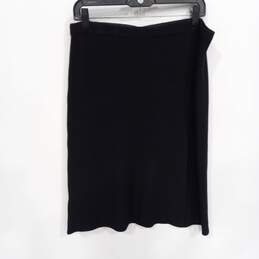 Milano Black Midi Layered Skirt (Size Tag Missing) alternative image