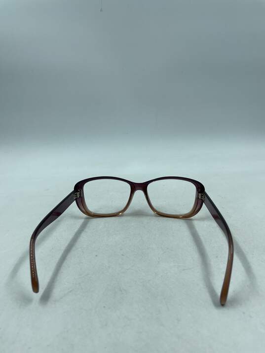 Ray-Ban Gradient Mauve Oval Eyeglasses image number 3