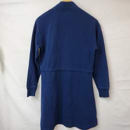United by Blue Organic Indigo Terry Mini Dress Women's Large NWT alternative image