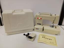 Vintage Necchi Sewing Machine Model 535FA & Case