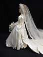Princess Sarah Porcelain Bride Doll w/Box image number 6
