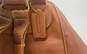 Coach Leather Travel Backpack Brown image number 2