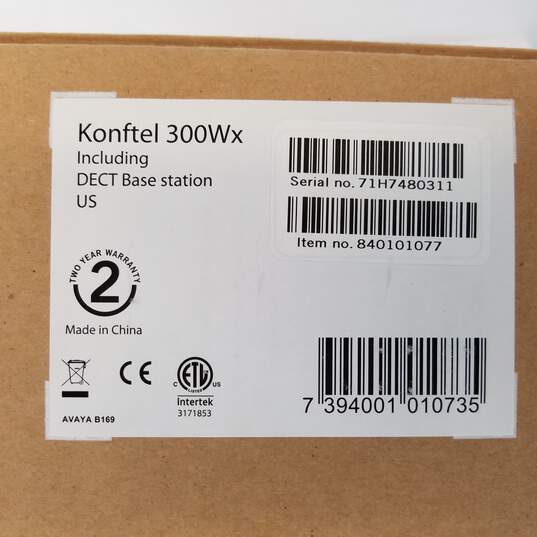Konftel 300Wx IP Dect 10 Wireless Conference Phone   Model  Konftel 300 Conference Phone - Black image number 6