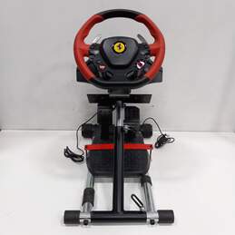 Thrustmaster Ferrari 458 Spider Racing Wheel With Pedals In Wheel Stand Pro