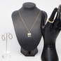 Sterling Silver Vermeil Jewelry Set - 8.0g image number 1