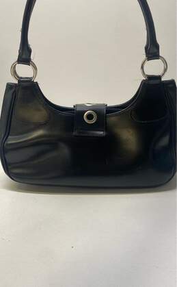 Tiffany & Fred Leather Double Strap Shoulder Bag Black alternative image