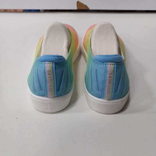 Skechers Street Women's Poppy Rainbow Memory Foam Sneakers Size 8 image number 2