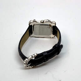 Designer Brighton Daytona Black Leather Strap Analog Dial Quartz Wristwatch alternative image