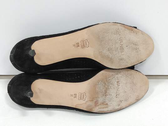 Vaneli Women's Black Leather Heels Size 9.5N image number 5