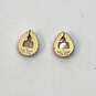 Designer Kate Spade Gold-Tone Pearl Opal Shaped Pearl Stud Earrings image number 3