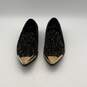 NIB Bolano Mens DESTA-428 Black Gold Metal Tip Slip On Loafer Shoes Size 9 image number 1