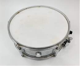 Percussion Plus Brand 15.5 Inch Metal Snare Drum w/ Stand alternative image