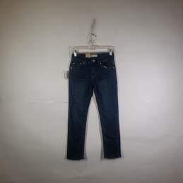 NWT Womens 512 Stretch Slim Fit Medium Wash Denim Straight Leg Jeans Size 12