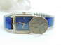 Gemtime Quartz Silvertone Lapis Lazuli Paneled Unique Watch 34.3g image number 7