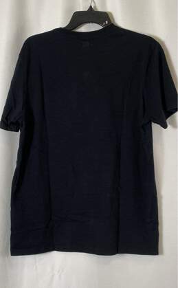 AMI Mens Black Geometric Logo Short Sleeve Crew Neck Pullover T-Shirt Size Large alternative image