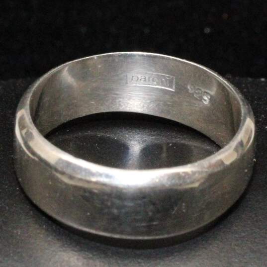 Sterling Silver Ring Band (SZ 7.75) - 5.1g image number 4