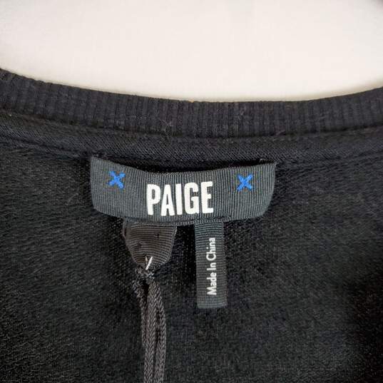Paige Women Black Blossom Dress M NWT image number 3