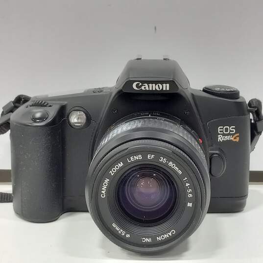 Canon EOS Rebel G 35mm SLR Film Camera 35-80mm Canon Zoom Lens image number 3