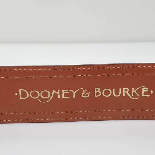 Dooney & Bourke Beige Pebble Leather Belt Size M (30-32) image number 3