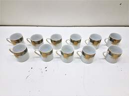 Bundle of 19 Dimlaj Fine Porcelain 233 Demitasse Teacups & Saucers alternative image