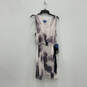 NWT Womens Purple Sleeveless Pullover Modern A-Line Dress Size XL image number 1