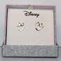 Disney Sterling Silver Minnie Mouse Stud Earrings w/Box - 1.05g image number 1