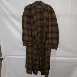 Pendleton Wool Robe W/Belt Size M