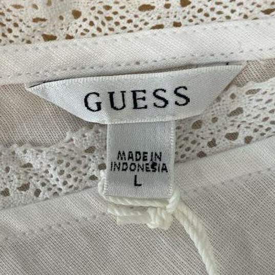 GUESS White Top - Size Large image number 5