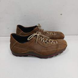 Donald J. Pliner Brown Lace-UP Sneakers Size 12 alternative image