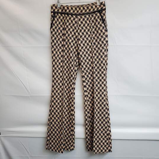 Anthropologie Maeve High-Rise Flare Pants Sz 2 image number 1