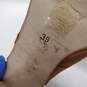 Topshop Nuvo Suede Peep Toe Slingback Sandals Heels Women's Size 39 image number 7