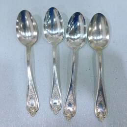 VNTG 1847 Roger Bros. Triple X3 Dinner Spoons Lot of 4