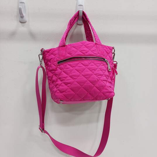 Pink Quilted Handbag image number 1