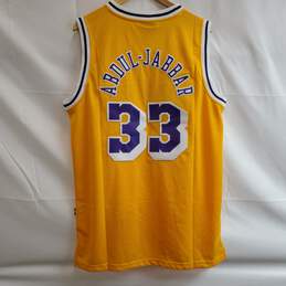 Adidas Mens Los Angeles Lakers Kareem Abdul-Jabbar 33 NBA Jersey Size L alternative image
