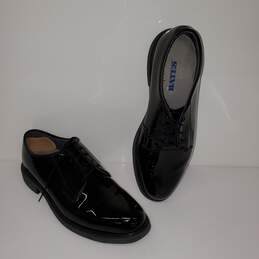 Bates High Gloss Patent Leather Uniform Dress Shoes Sz US13.5 D