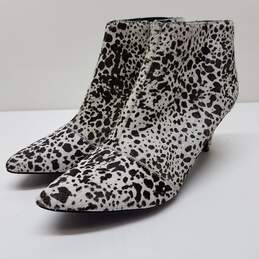 Matisse Nelson Calf Hair Animal Print Ankle Booties Size 8