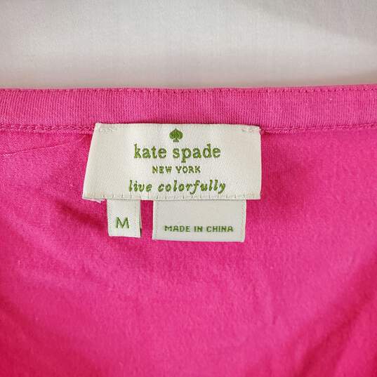 Kate Spade Women Pink Bow Tank Top M image number 3