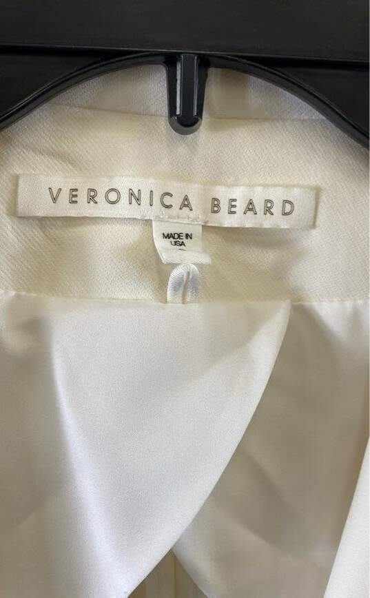 Veronica Beard Women's White Blazer - Sz 6 image number 6