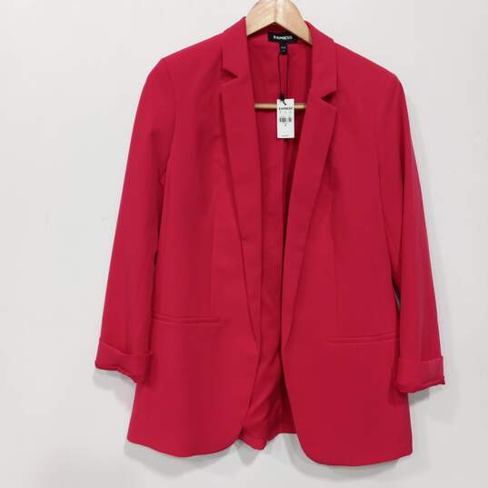 Express Women's Pink Blazer Suit Jacket Size Medium - NWT image number 1