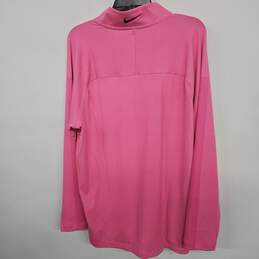 Pink Dri Fit Golf Long Sleeve Shirt alternative image