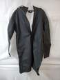 Stutterheim Black Rubber Rain Coat Mens Size XXS image number 1