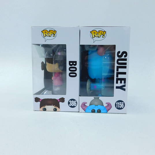 Funko Pop! Disney Pixar Monsters, Inc. 386 Boo and 1156 Sulley image number 3