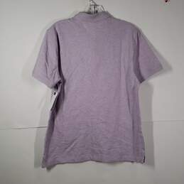 NWT Mens Pique Cotton Short Sleeve Collared Polo Shirt Size Medium alternative image